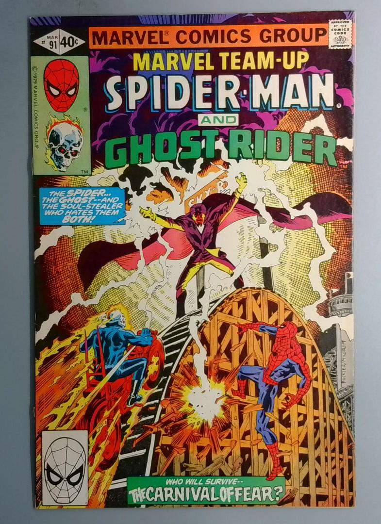 Marvel Team-Up #91 Ghost Rider Team-Up Marvel 1980