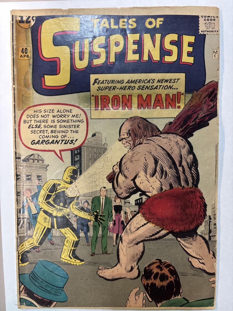 Tales of Suspense #40 2nd App of Iron Man Marvel 1963
