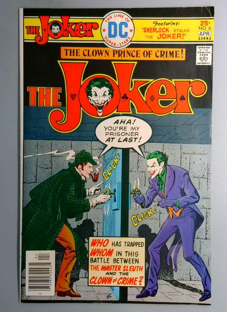 Joker #6 FN- Sherlock Holmes Appearance DC 1976