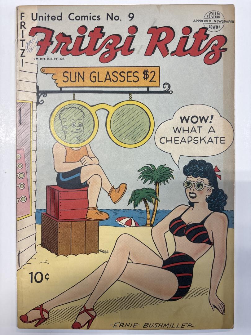 United Comics #9 VG+ United Feature Comics 1947