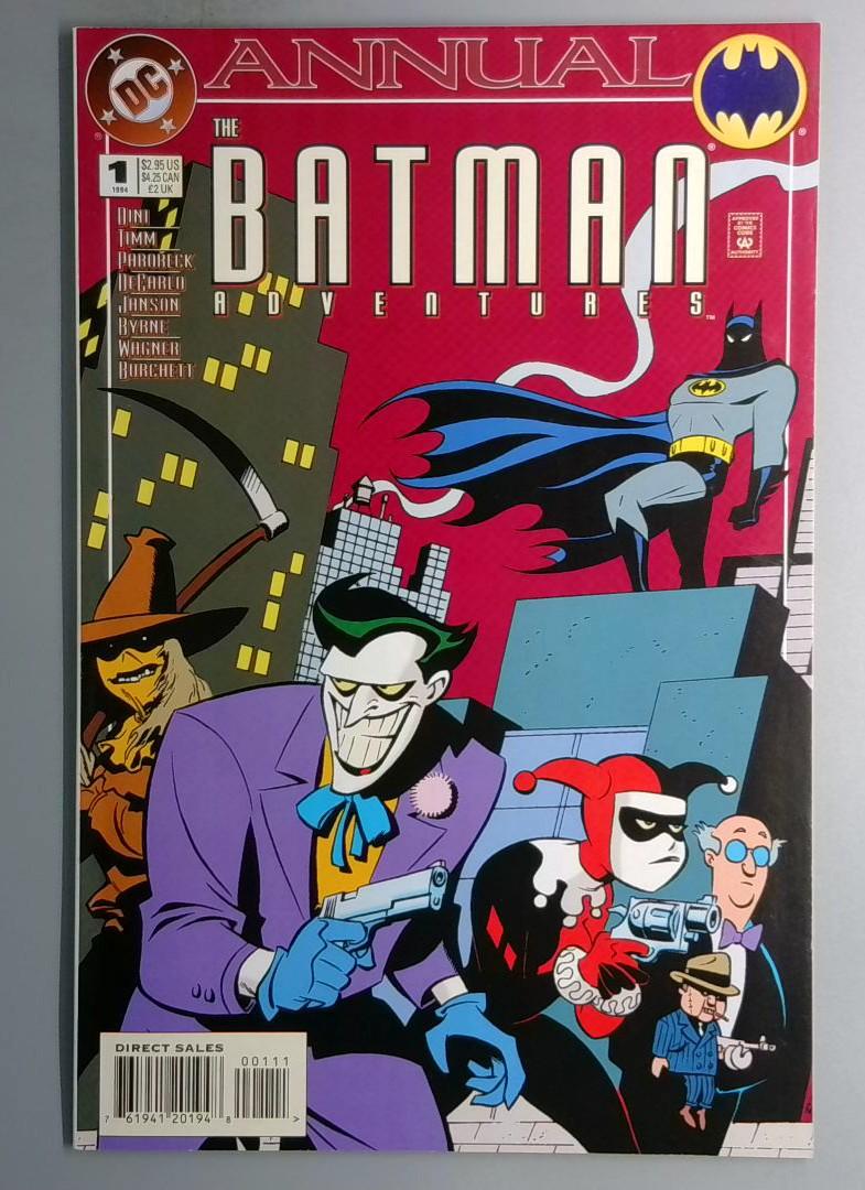 Batman Adventures Annual #1 VF+ 3rd Harley Quinn Appearance, DC Comics 1994
