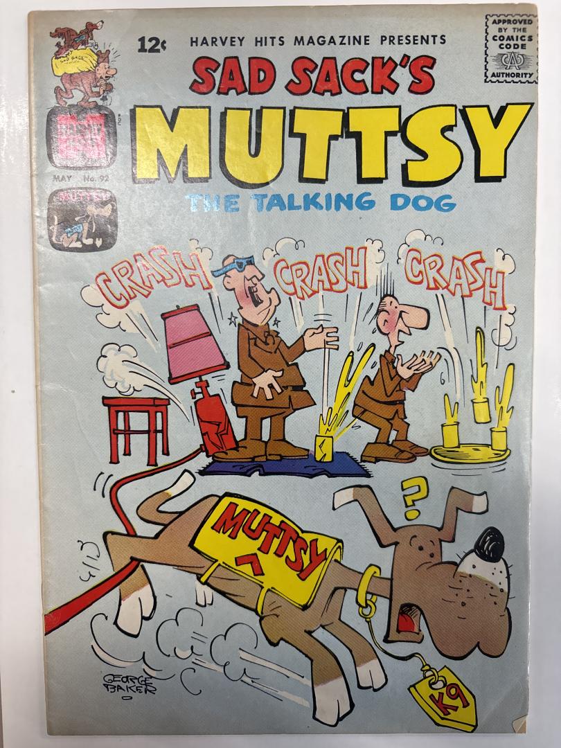 Sad Sack's Muttsy the Talking Dog #92 Harvey Comics