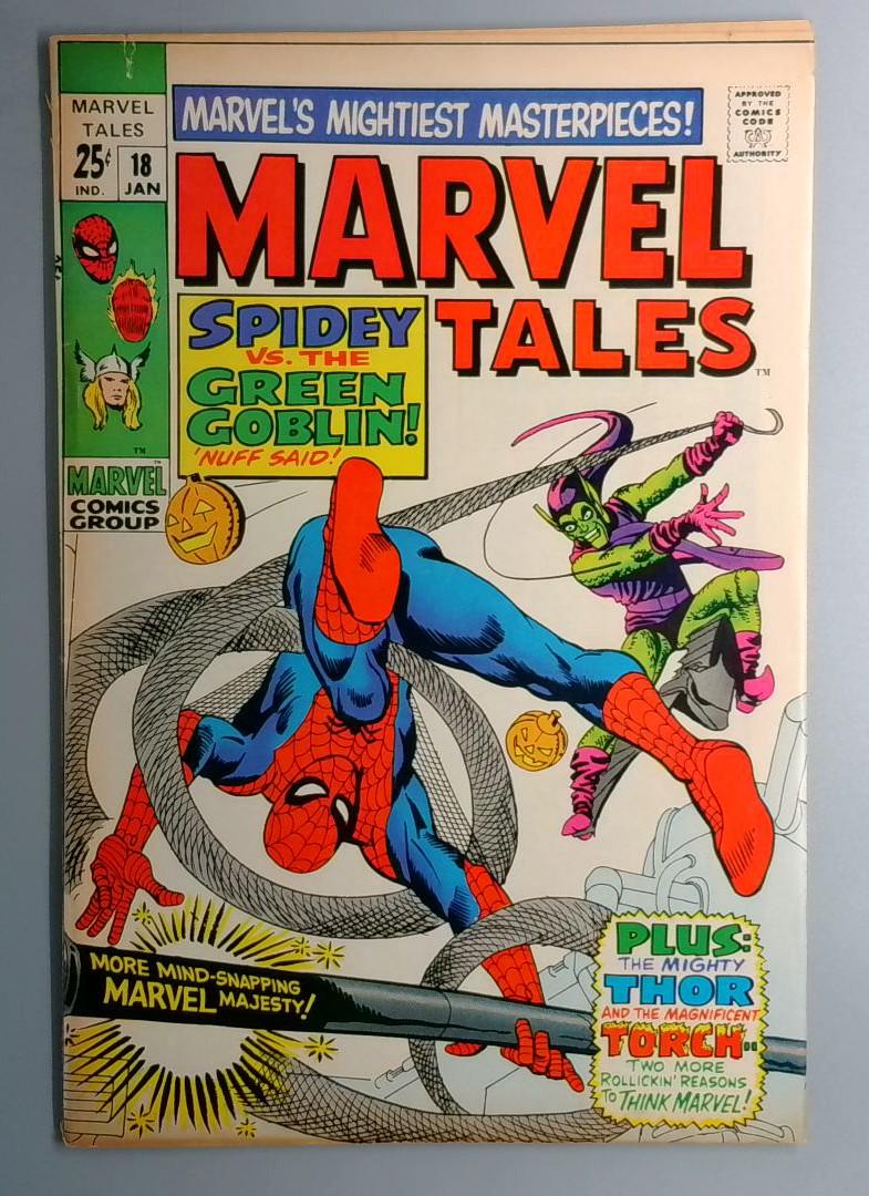 Marvel Tales #18 FN+ Reprints Amazing Spider-Man 23 Marvel 1969