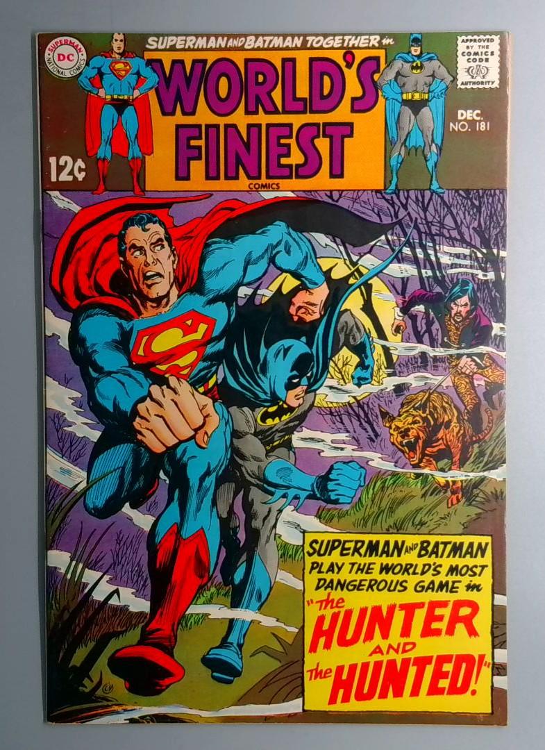 Worlds Finest Comics #181 VF+ DC 1968