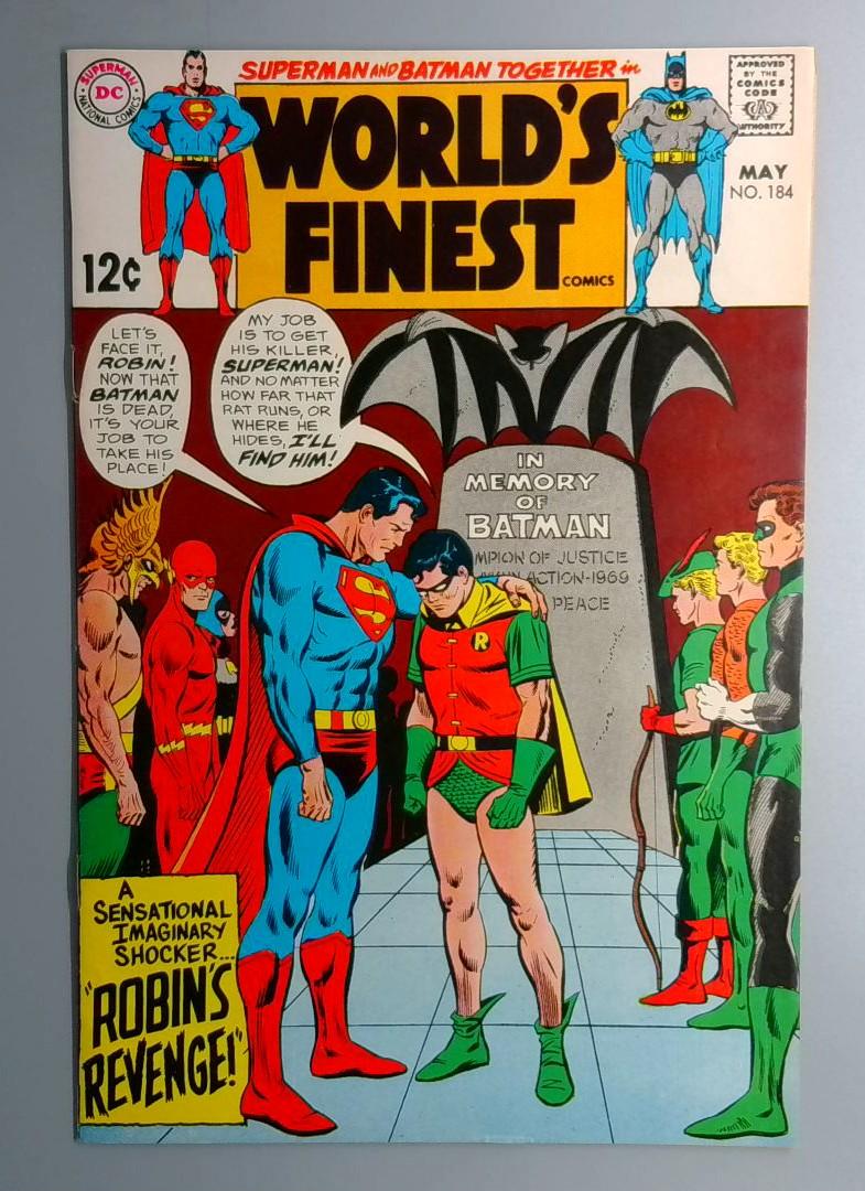World's Finest Comics #184 FN DC Comics May 1969