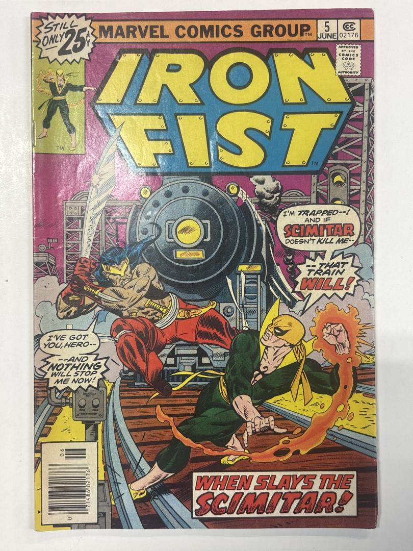 Iron Fist #5 1st Appearance of Scimitar Marvel 1976