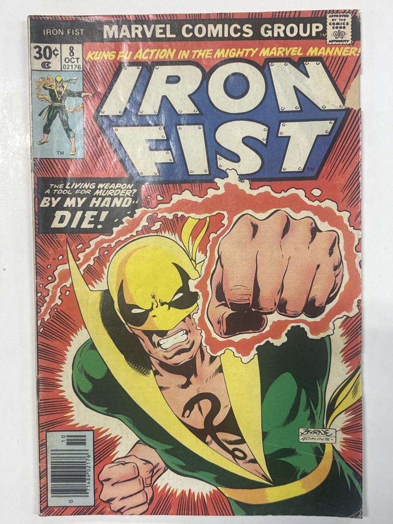 Iron Fist #8 Golden Tigers Appearance Marvel 1976
