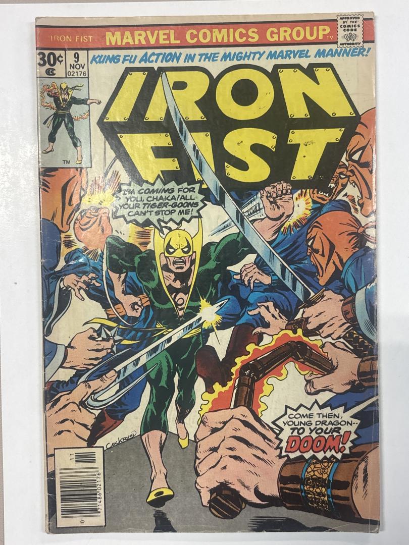 Iron Fist #9 Marvel 1976