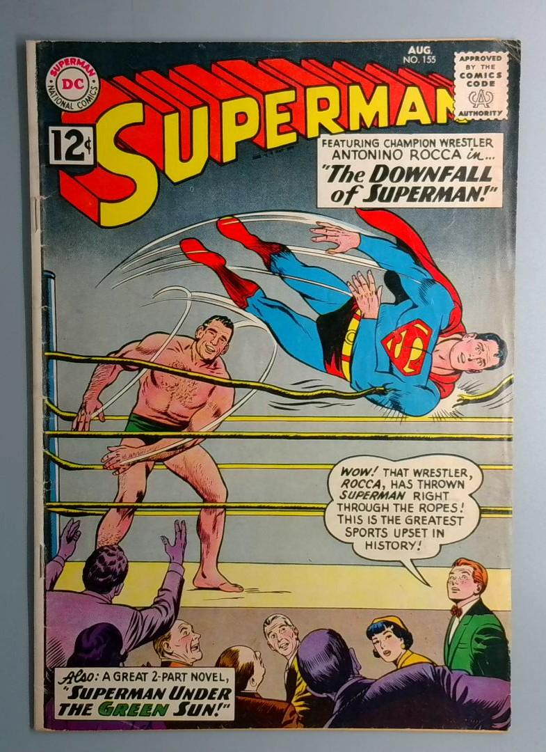 Superman #155 VG DC 1962