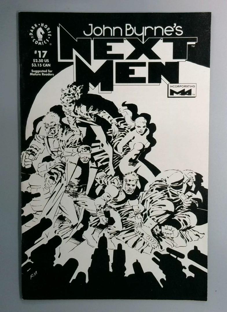 John Byrnes Next Men #17 Frank Miller Dark Horse Comics 1993