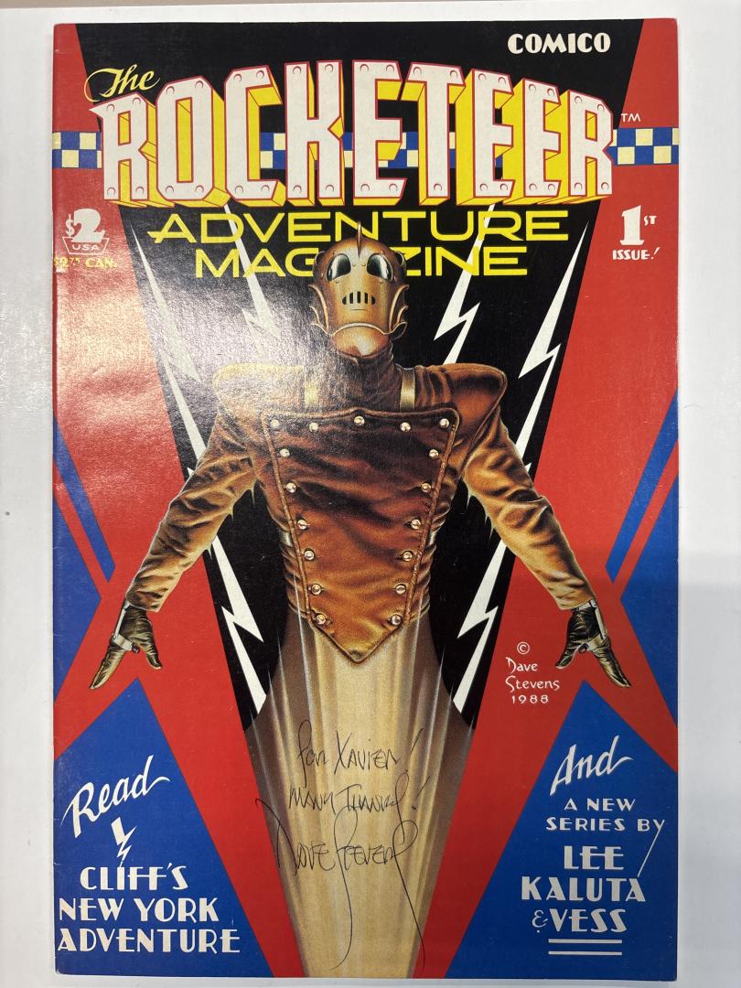 The Rocketeer Adventure Magazine #1 Comico 1988