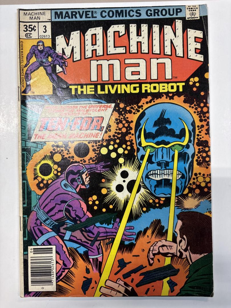 Machine Man #3 Marvel 1978
