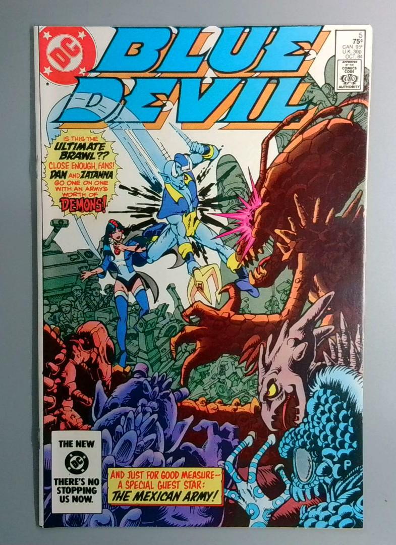 Blue Devil #5 VF+DC Comics 1984
