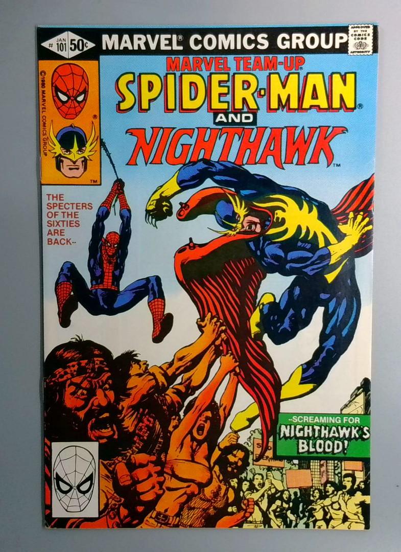Marvel Team-Up #101 VF Nighthawk Marvel 1981