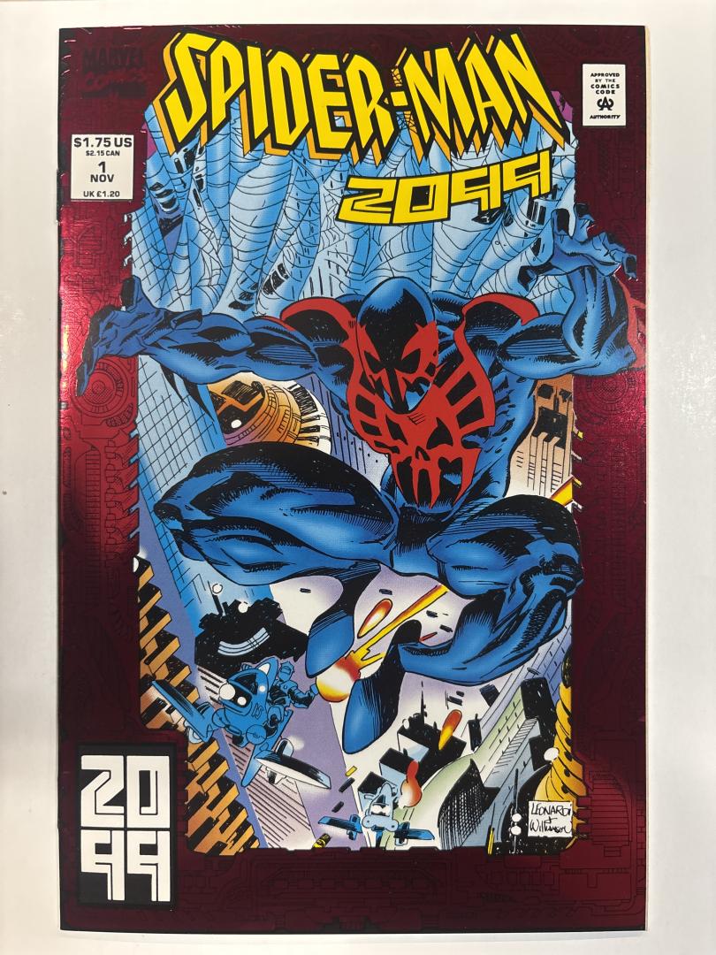 Spider-Man 2099 #1 1st Appearance of Spider-Man 2099 Miguel Ohara and Origin