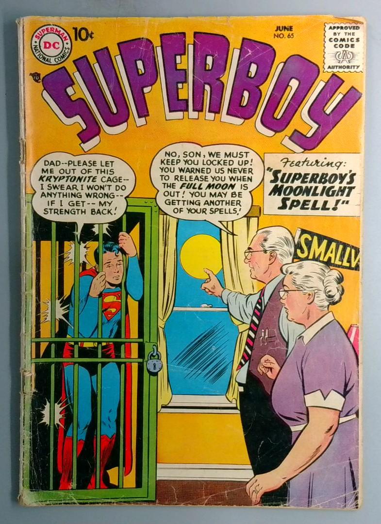 Superboy #65 VG- DC 1958