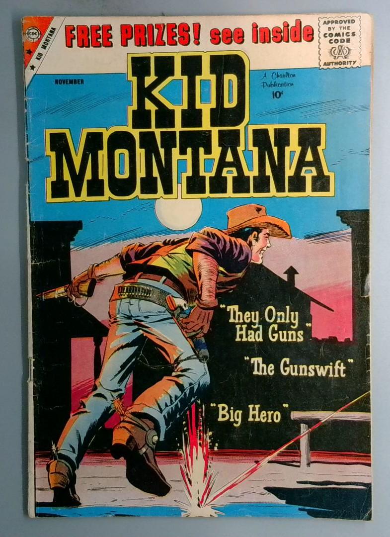 Kid Montana #20 VG+ Charlton 1959