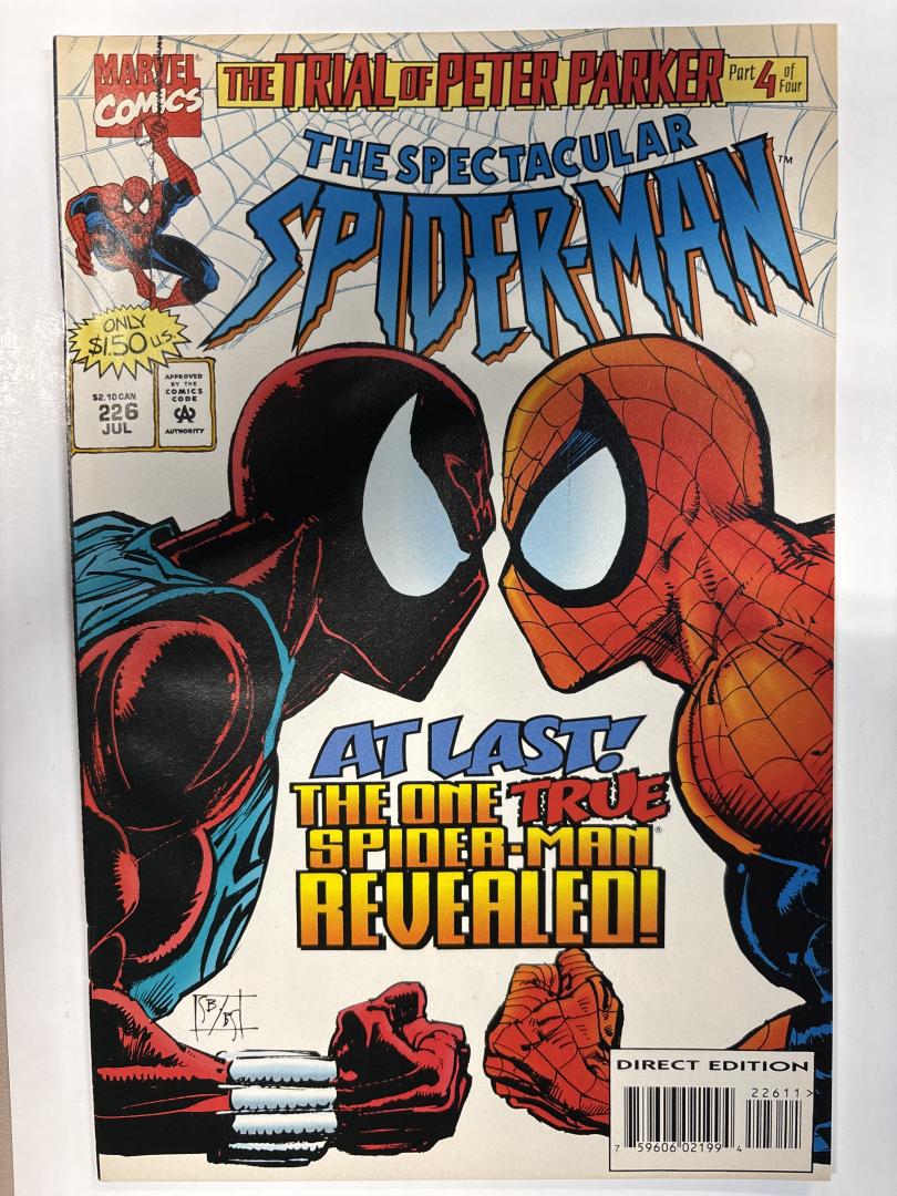 Spectacular Spider-Man #226 Direct Edition Marvel 1995