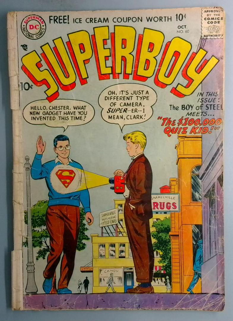 Superboy #60 GD DC 1957
