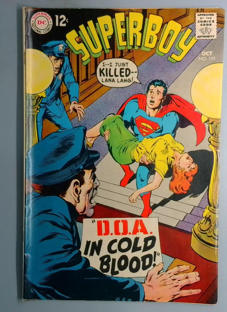 Superboy #151 Neal Adams DC 1968