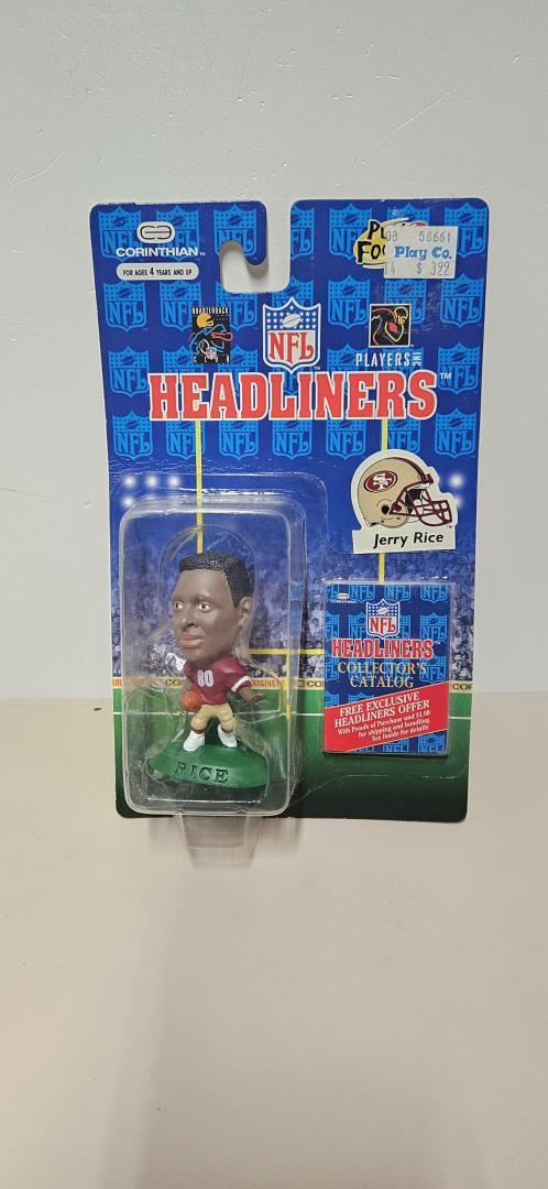 Jerry Rice NFL Headliners Corinthian 1996