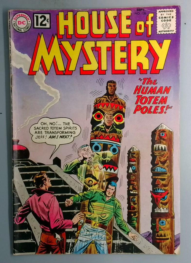 House of Mystery #126 VG DC 1962