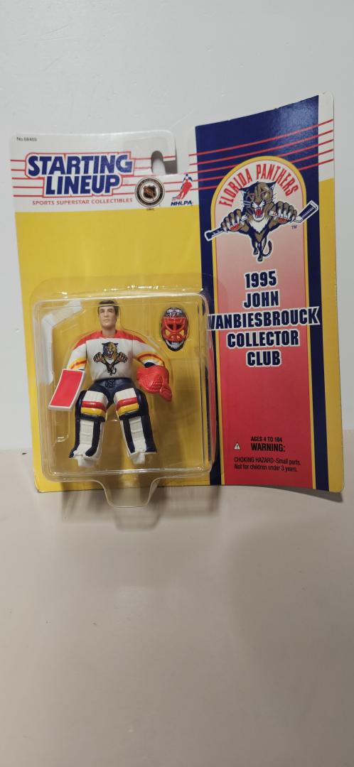 John Vanbiesbrouck Florida Panthers Starting Lineup 1995