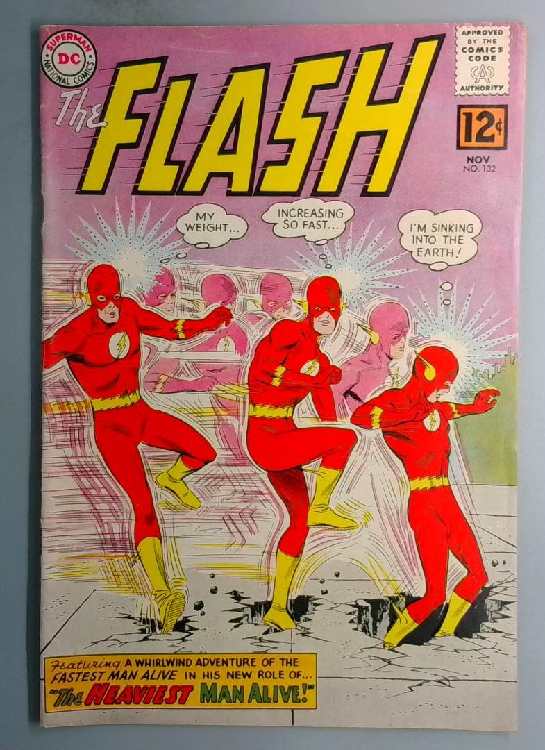 Flash #132 VG/FN Daphne Dean Appearance DC 1962