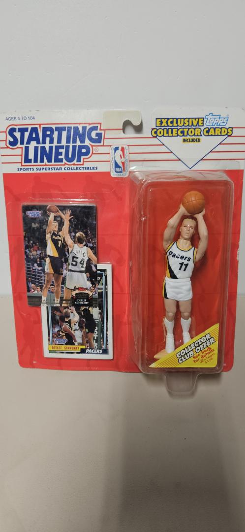Detlef Schrempf Indiana Pacers Starting Lineup Kenner 1991