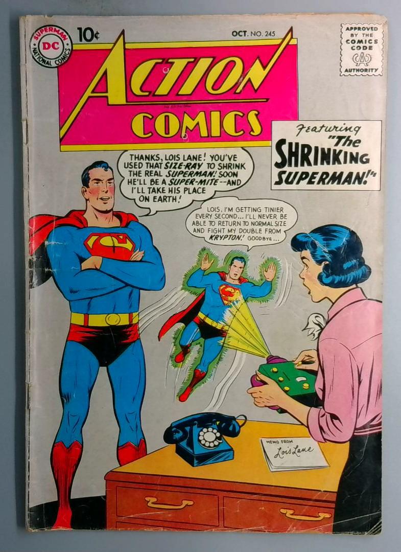 Action Comics #245 VG DC 1958