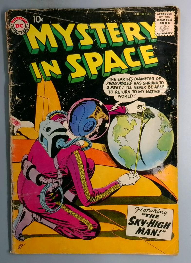 Mystery in Space #49 VG- DC 1959