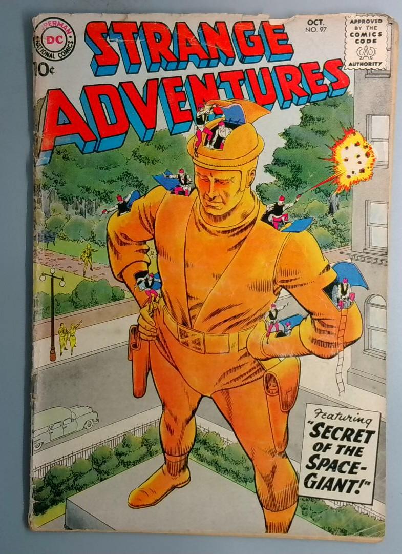 Strange Adventures #97 GD/VG DC Comics 1958