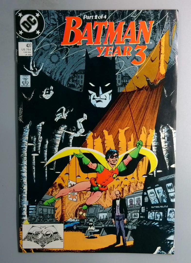 Batman #437 Year Three 2 DC 1989
