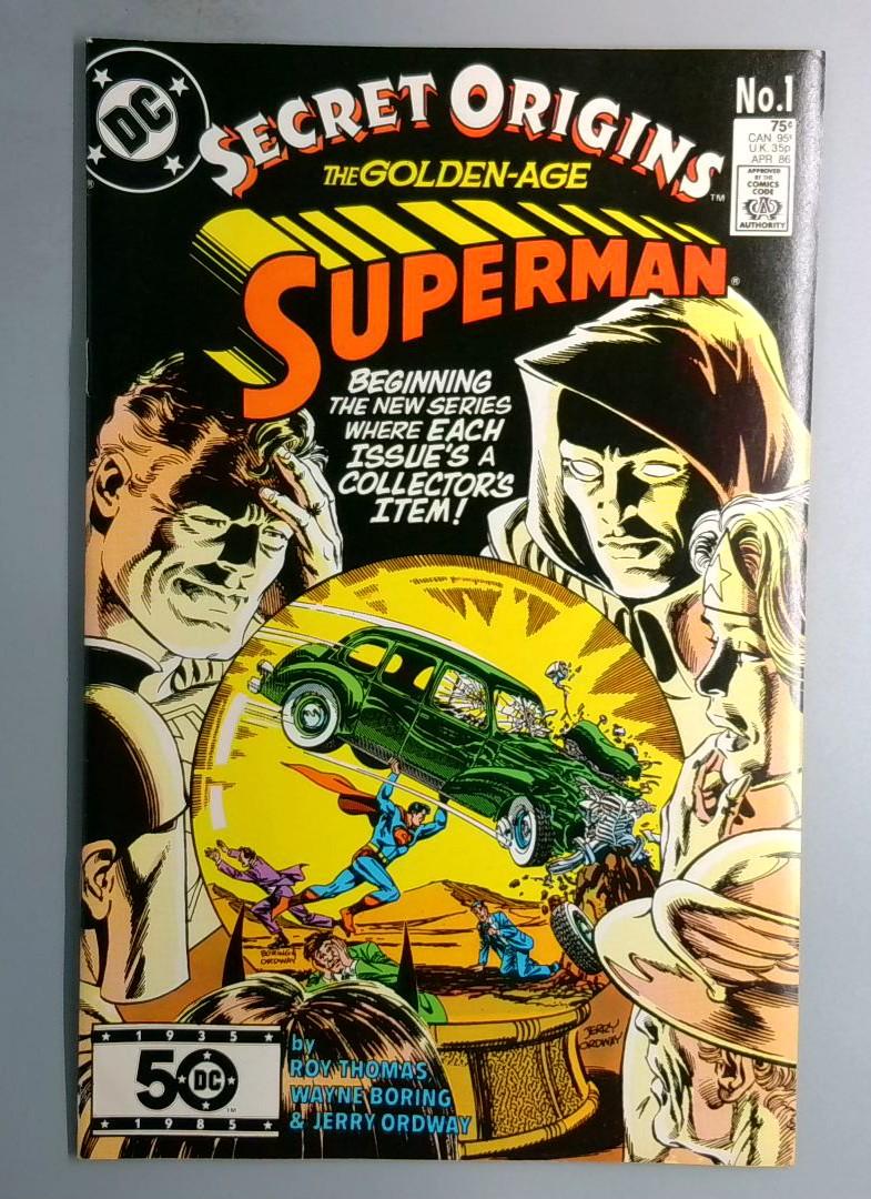 Secret Origins #1 Direct Edition DC 1986