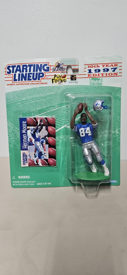 Herman Moore Starting Lineup Play Football 1997
