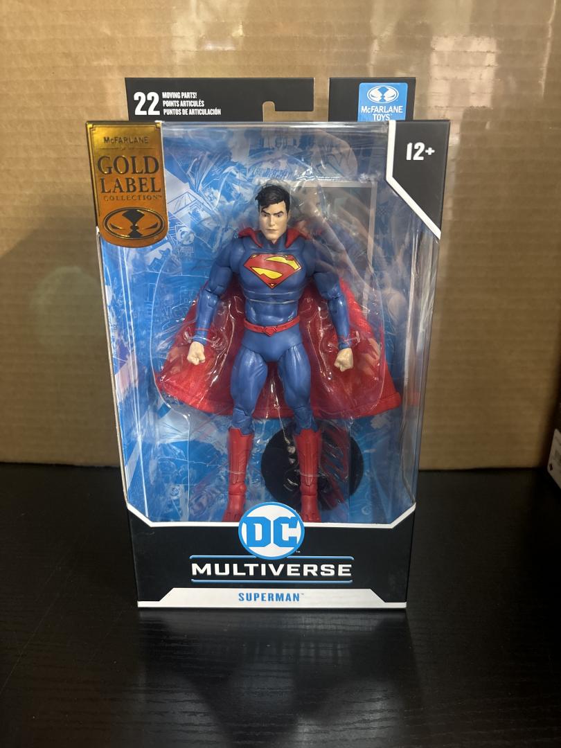 Superman DC Multiverse McFarlane Toys Gold Label Collection