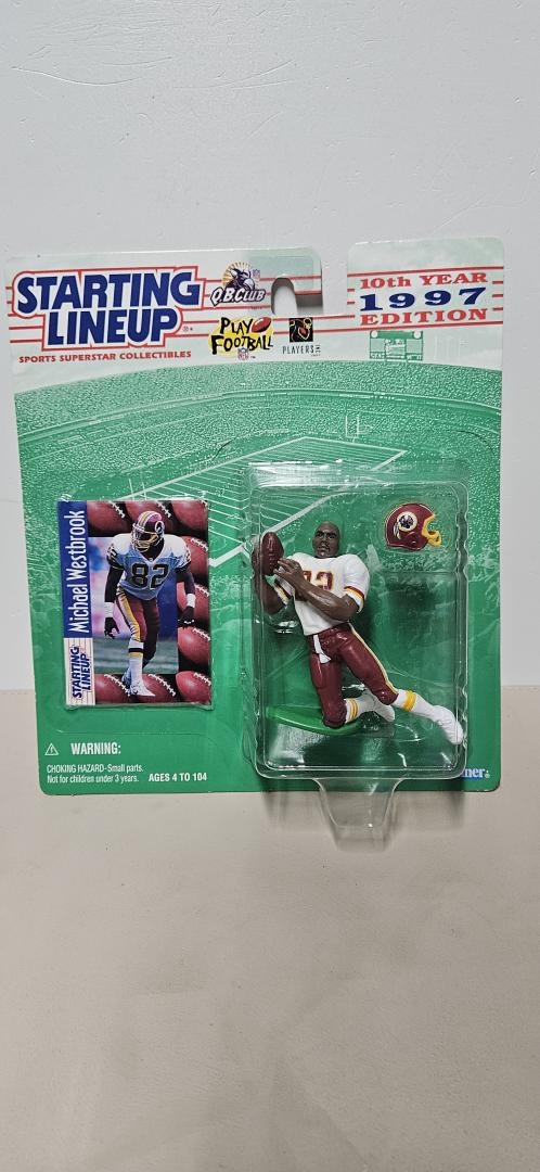 Michael Westbrook Starting Lineup Play Football 1997 Edition Kenner