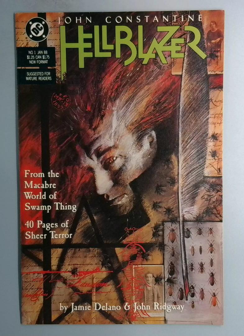 Hellblazer #1 NM- 1st Appearance of Chas Chandler DC 1988