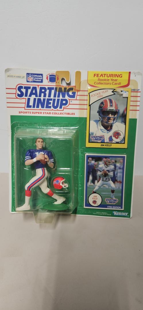 Jim Kelly Starting Lineup Buffalo Bills Kenner 1990