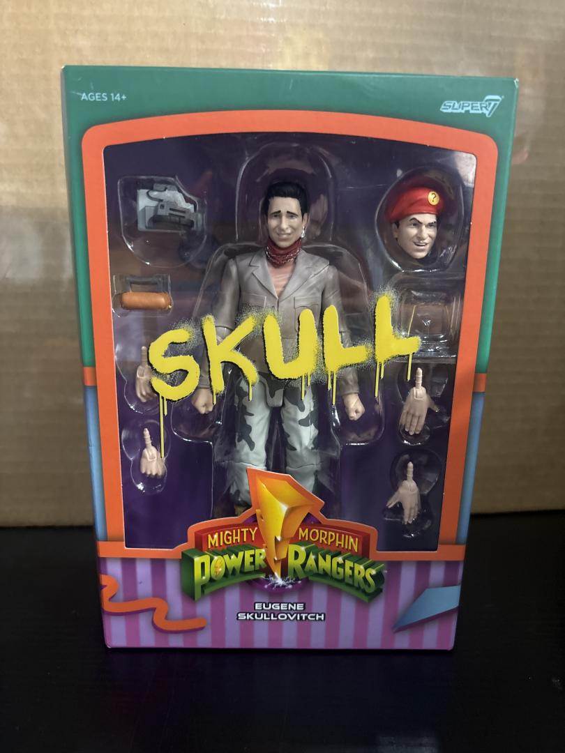 Eugene Skullovitch Mighty Morphin Power Rangers Super7 2021