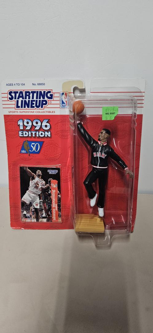 Alonzo Mourning Miami Heat Starting Lineup 1996 Edition Kenner