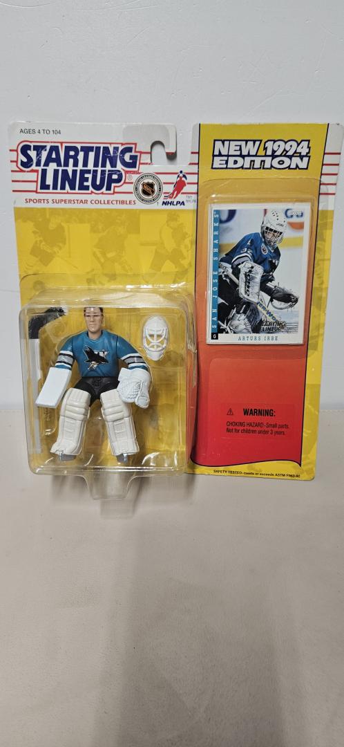 Arturs Irbe Starting Lineup 1224 Edition Kenner 1994