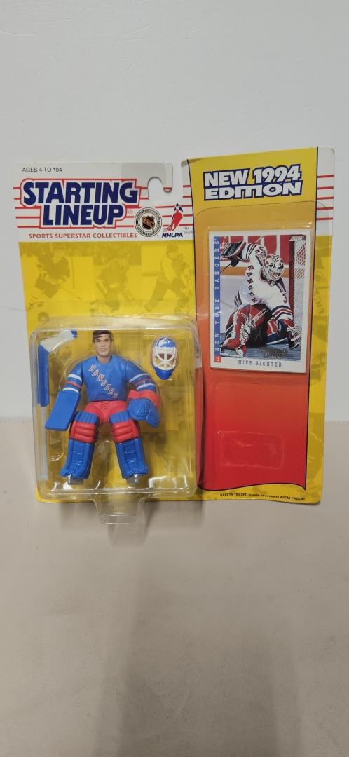 Mike Richter Starting Lineup 1924 New Edition Kenner 1994