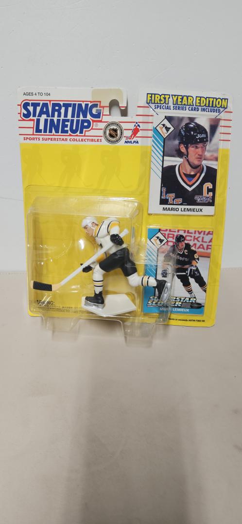 Mario Lemieux Starting Lineup NHL Kenner 1991
