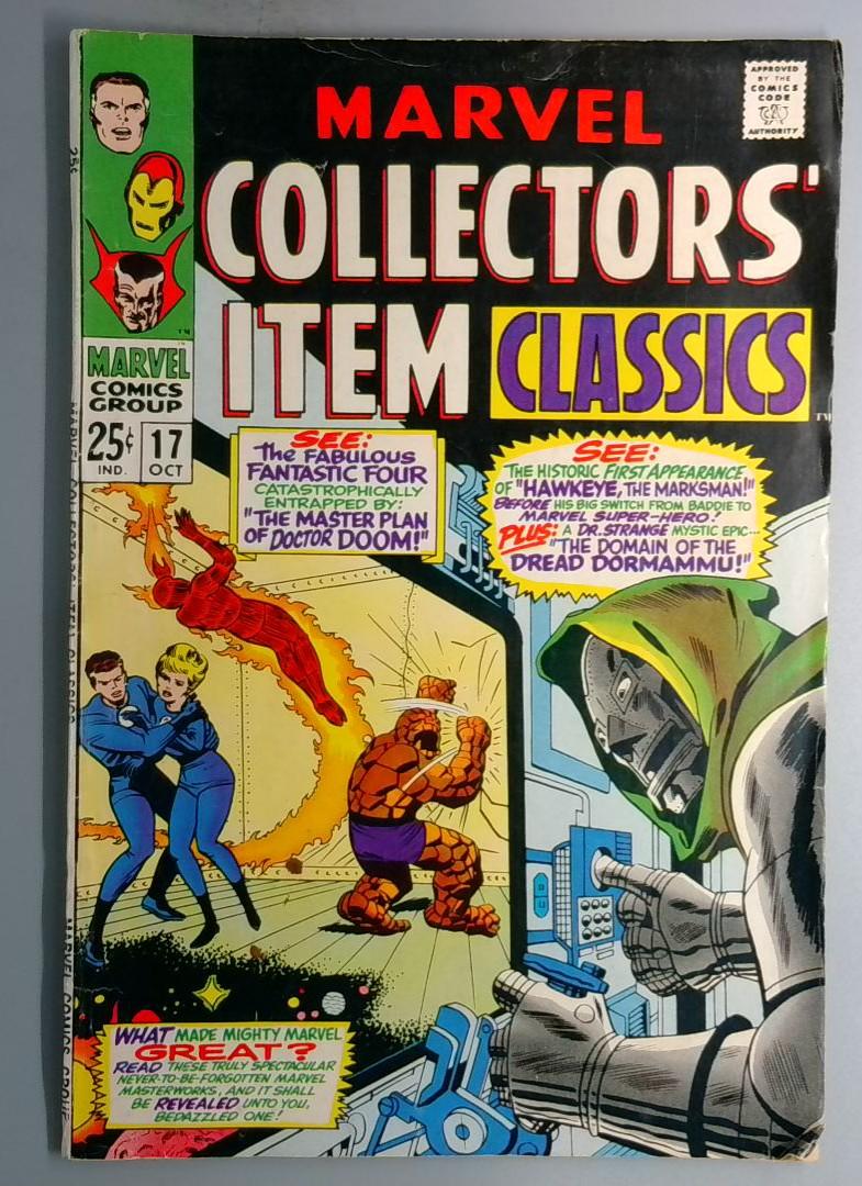 Marvel Collectors Item Classics #17 VG Marvel 1968