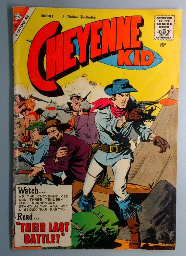 Cheyenne Kid #19 Charlton 1959