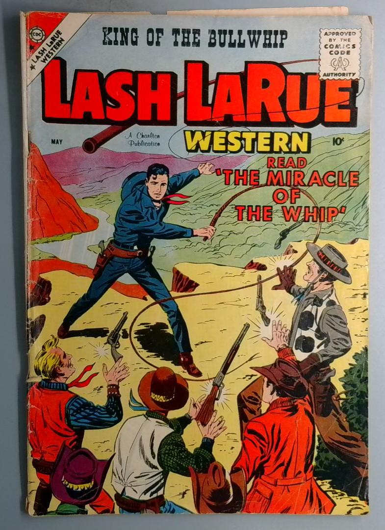 Lash Larue Western #72 VG Charlton 1959