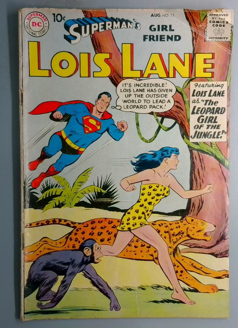 Supermans Girlfriend, Lois Lane #11 VG- DC 1959