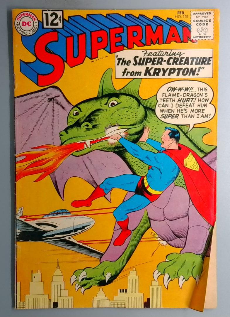 Superman #151 DC 1962