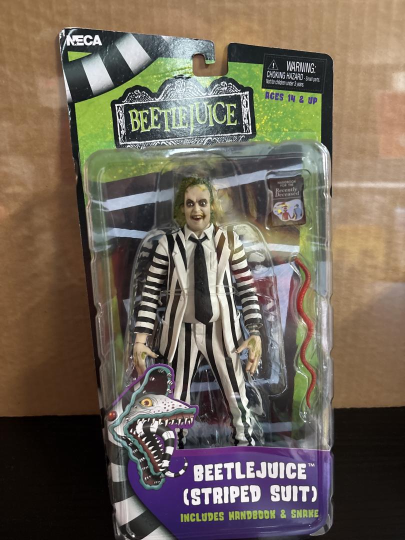 Beetlejuice Striped Suit Beetlejuice NECA